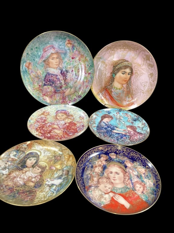 Edna Hibel Collector Plates (1 of 1)