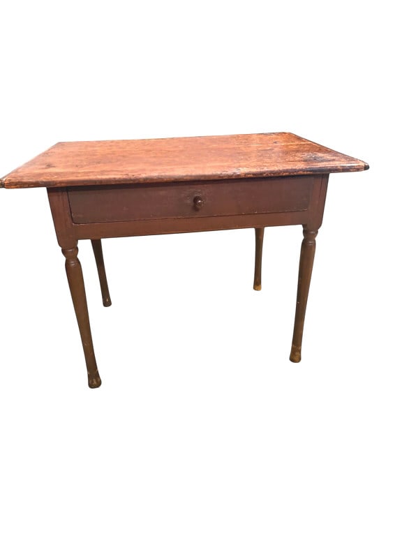 Shaker One-Drawer Work Table (1 of 1)