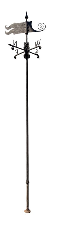 Antique Wrought Iron Weathervane (1 of 1)