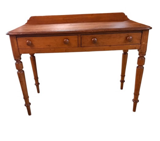 White Pine Two-Drawer Washstand (1 of 1)