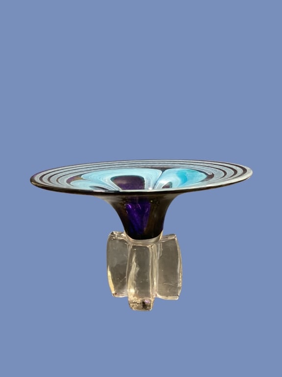 Studio Art Glass Bowl (1 of 1)