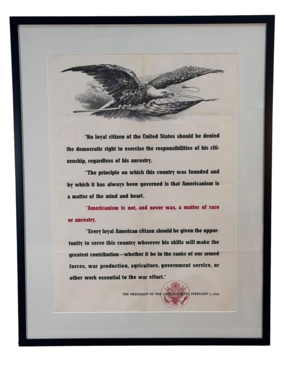 1943 Office of War Information Poster (1 of 1)