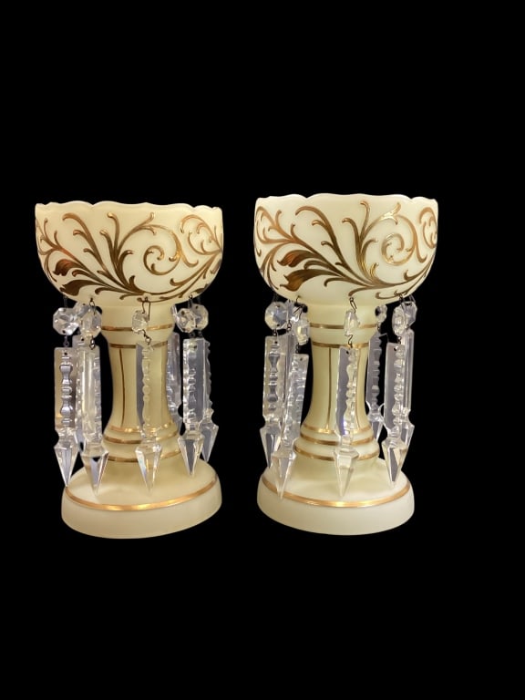 Bohemian Mantle Lusters (1 of 1)