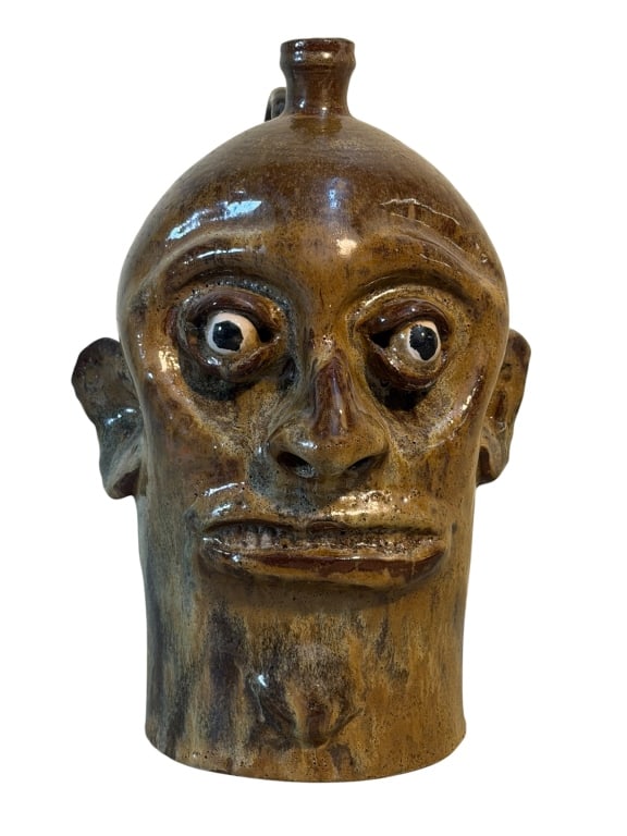 Marvin Bailey Face Jug (1 of 1)