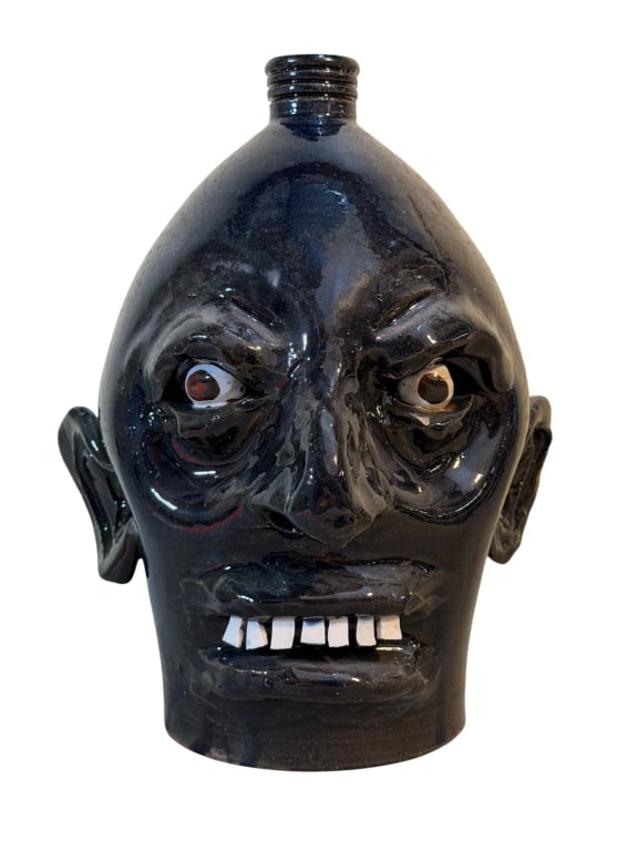 Marvin Bailey Navy Face Jug (1 of 1)