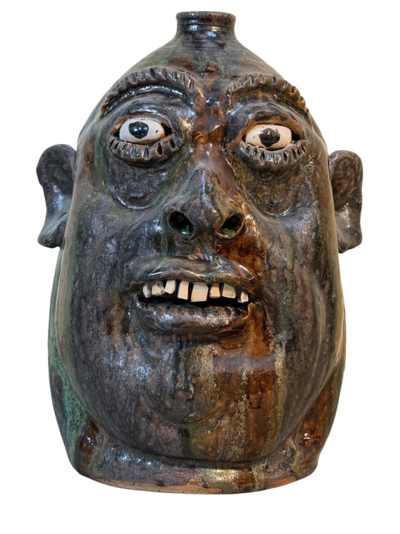 Marvin Bailey Face Jug (1 of 1)