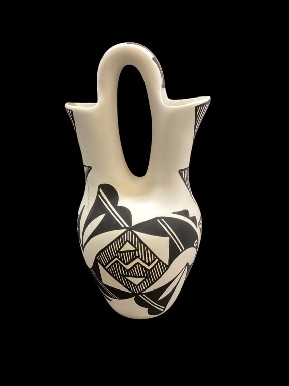 Acoma Pottery Wedding Vase (1 of 1)