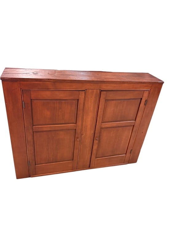 Country Cherry Two-Door Canning Cupboard (1 of 1)