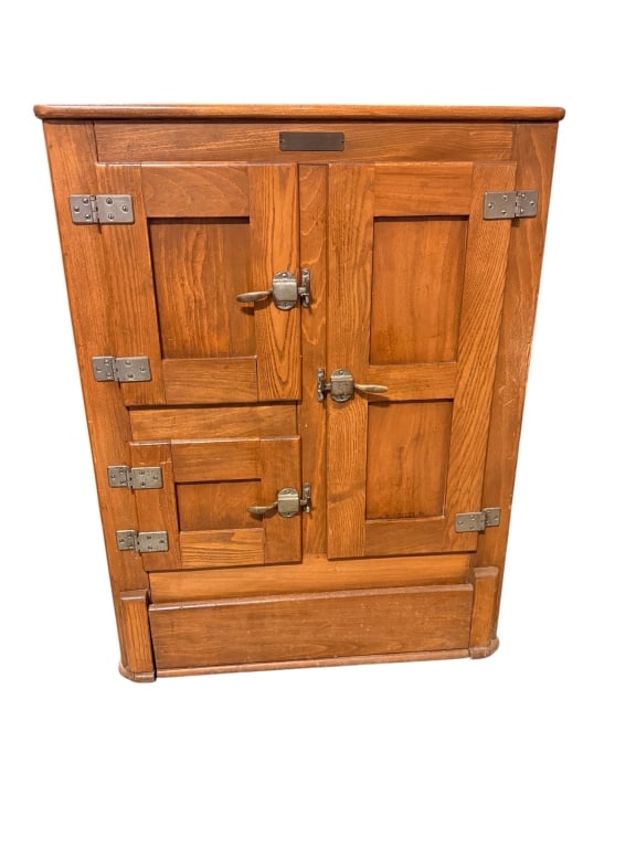 Antique Oak Ice Box (1 of 1)