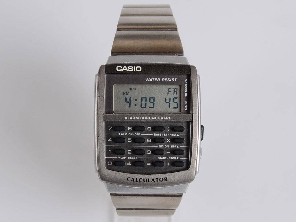 Casio Digital Calculator Men Vintage Wrist Watch (1 of 2)