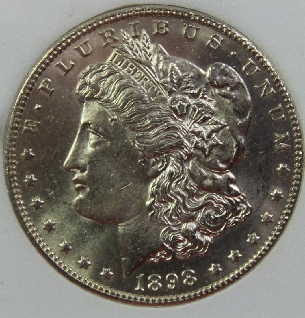 1898-O MORGAN SILVER DOLLAR (1 of 4)