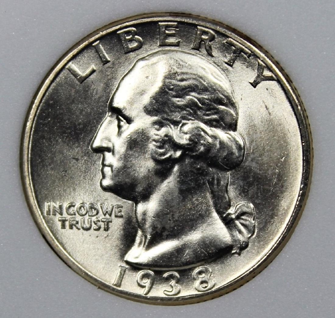 1938 WASHINGTON QUARTER (1 of 4)