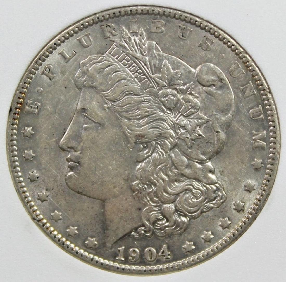 1904 MORGAN SILVER DOLLAR (1 of 4)