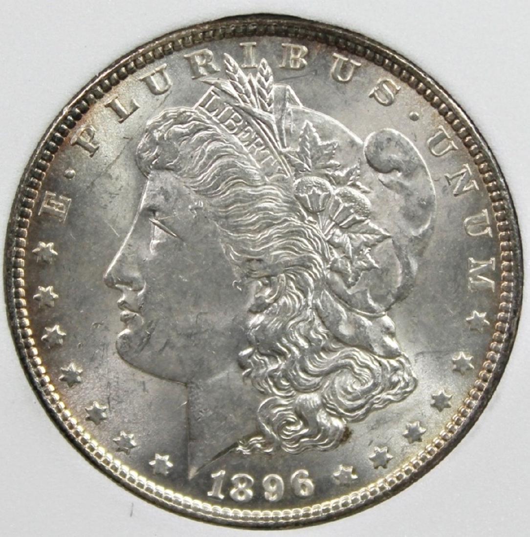 1896 MORGAN SILVER DOLLAR (1 of 4)