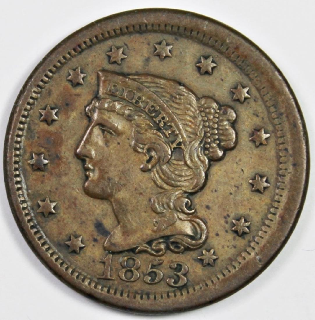 1853 LARGE CENT (1 of 2)