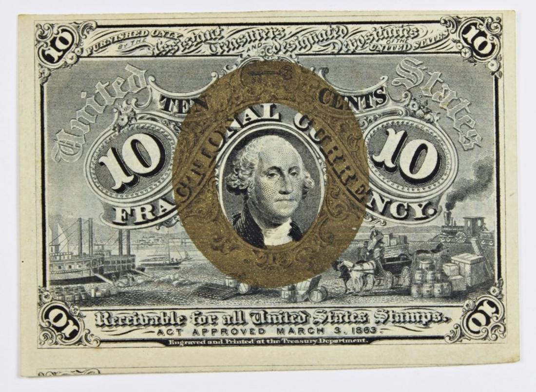 TEN CENT WASHINGTON FRACTIONAL (1 of 2)