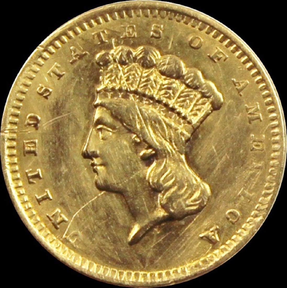 1856 GOLD DOLLAR (1 of 4)