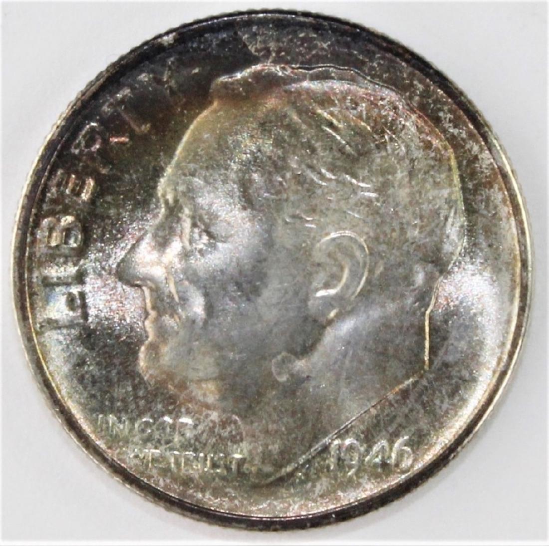 1946-S ROOSEVELT DIME (1 of 4)