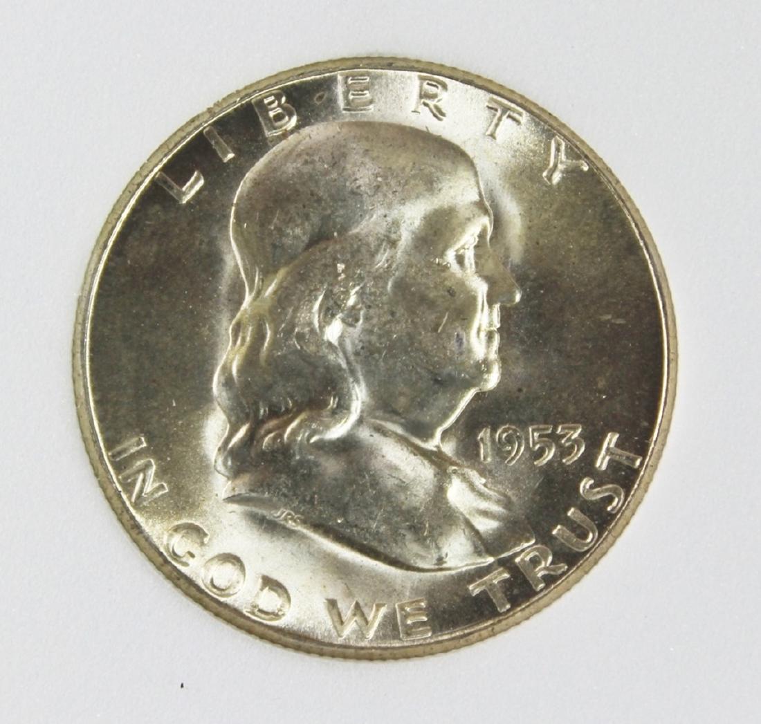 1953-S FRANKLIN HALF DOLLAR (1 of 4)