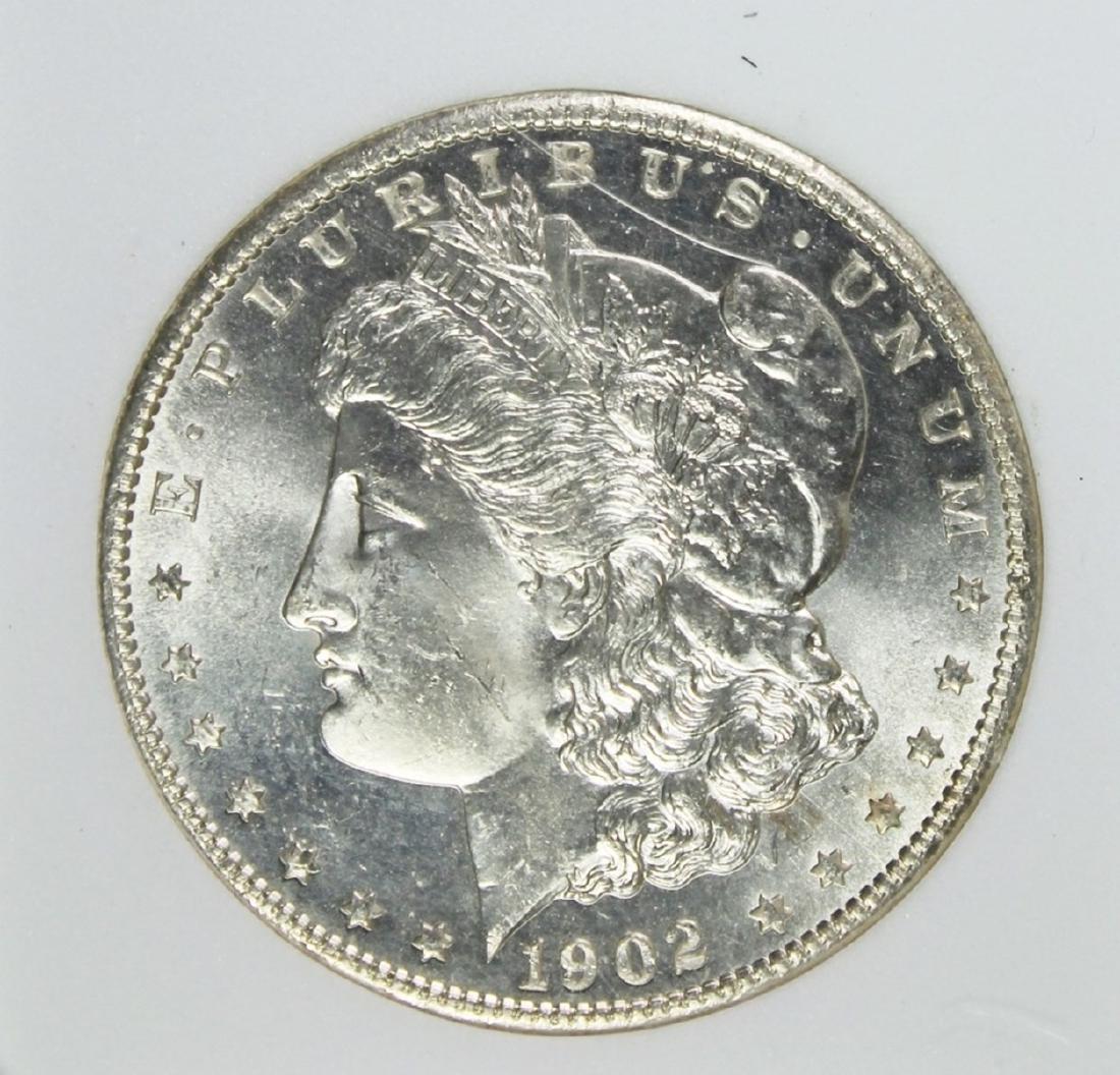 1902-O MORGAN SILVER DOLLAR (1 of 4)