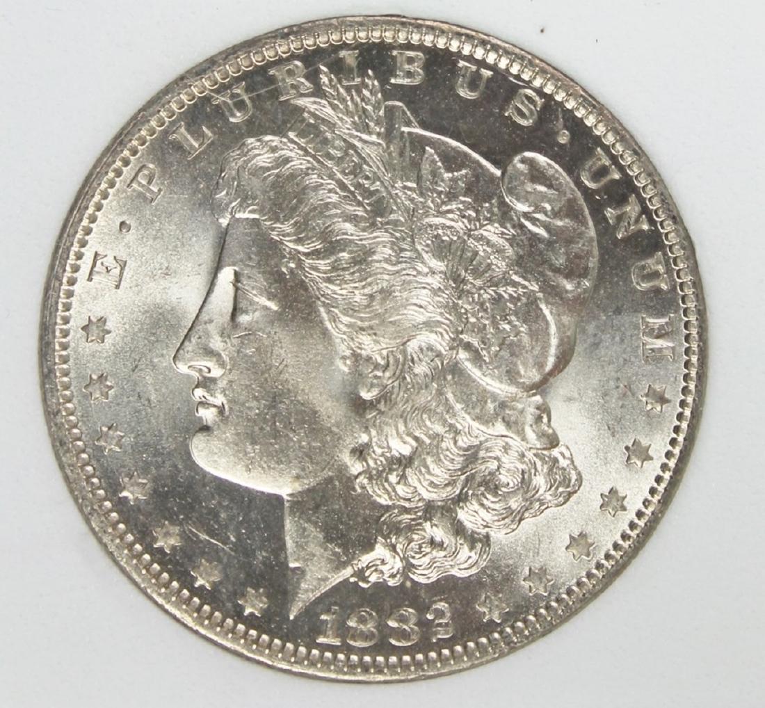 1882-O MORGAN SILVER DOLLAR (1 of 4)