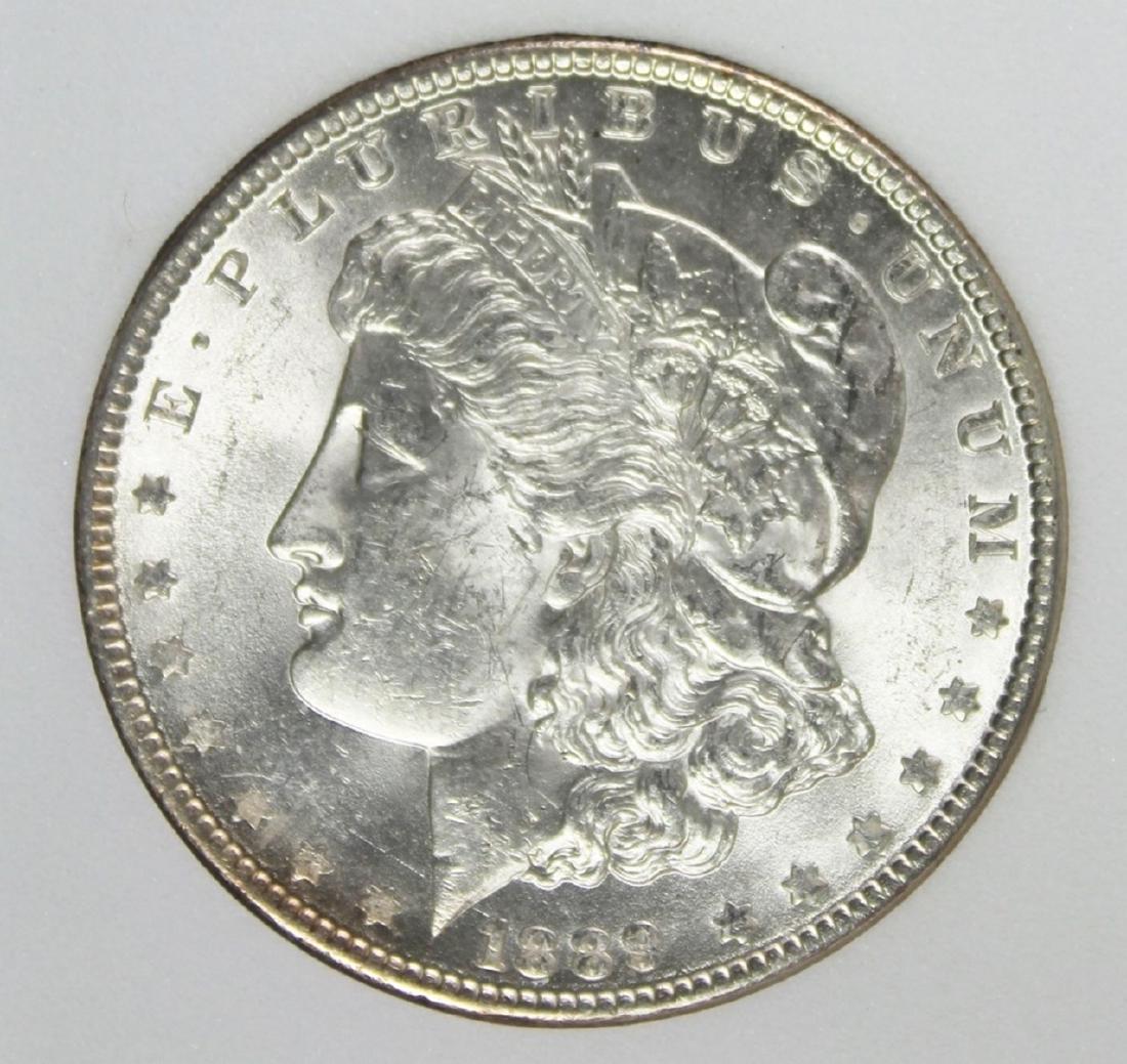 1889 MORGAN SILVER DOLLAR (1 of 4)