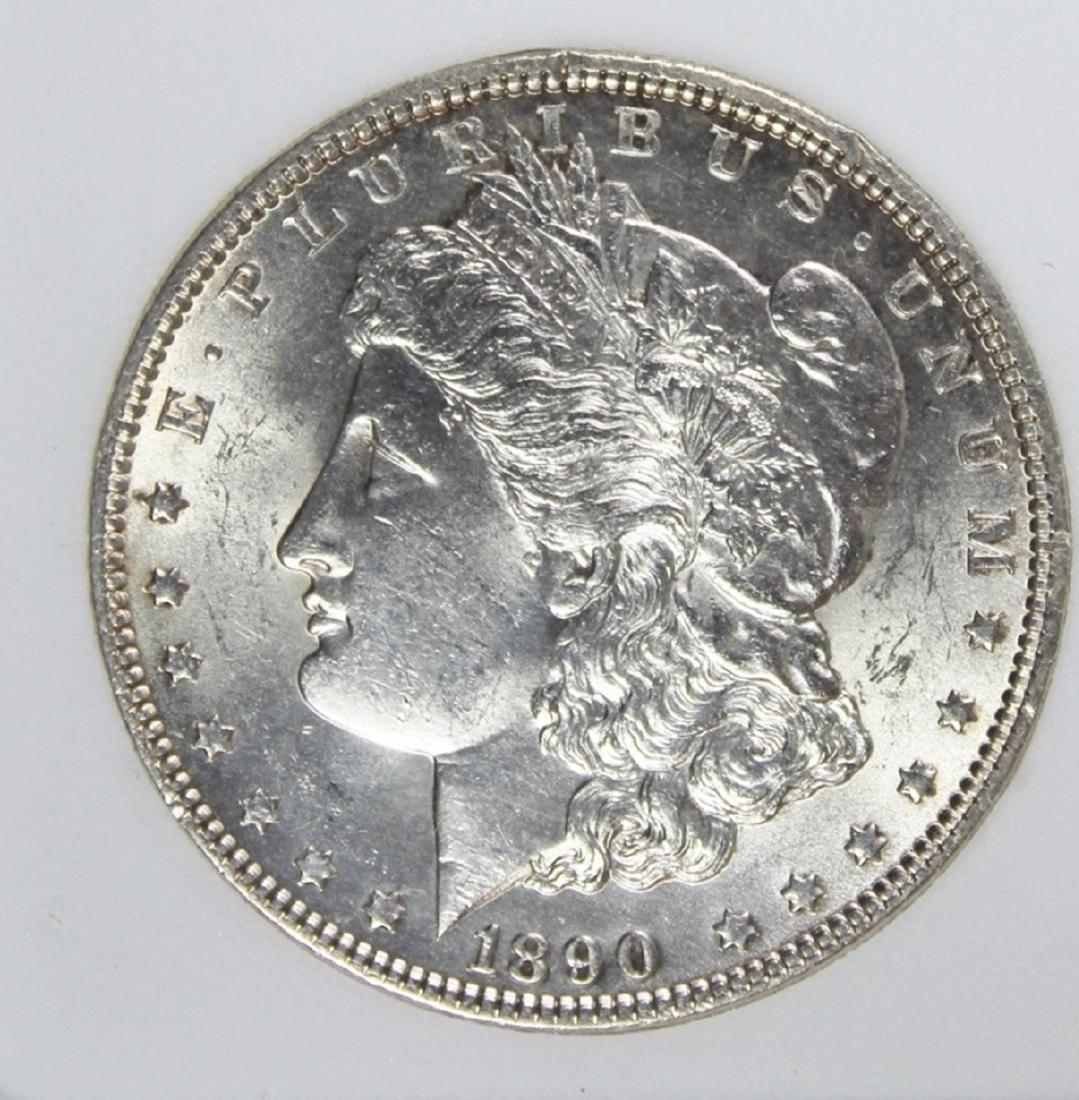 1890 MORGAN SILVER DOLLAR (1 of 4)