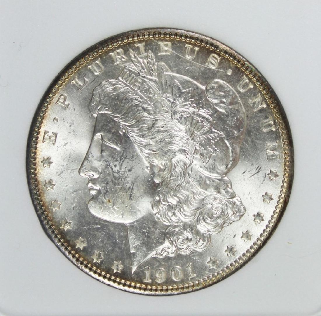 1901-O MORGAN SILVER DOLLAR (1 of 4)