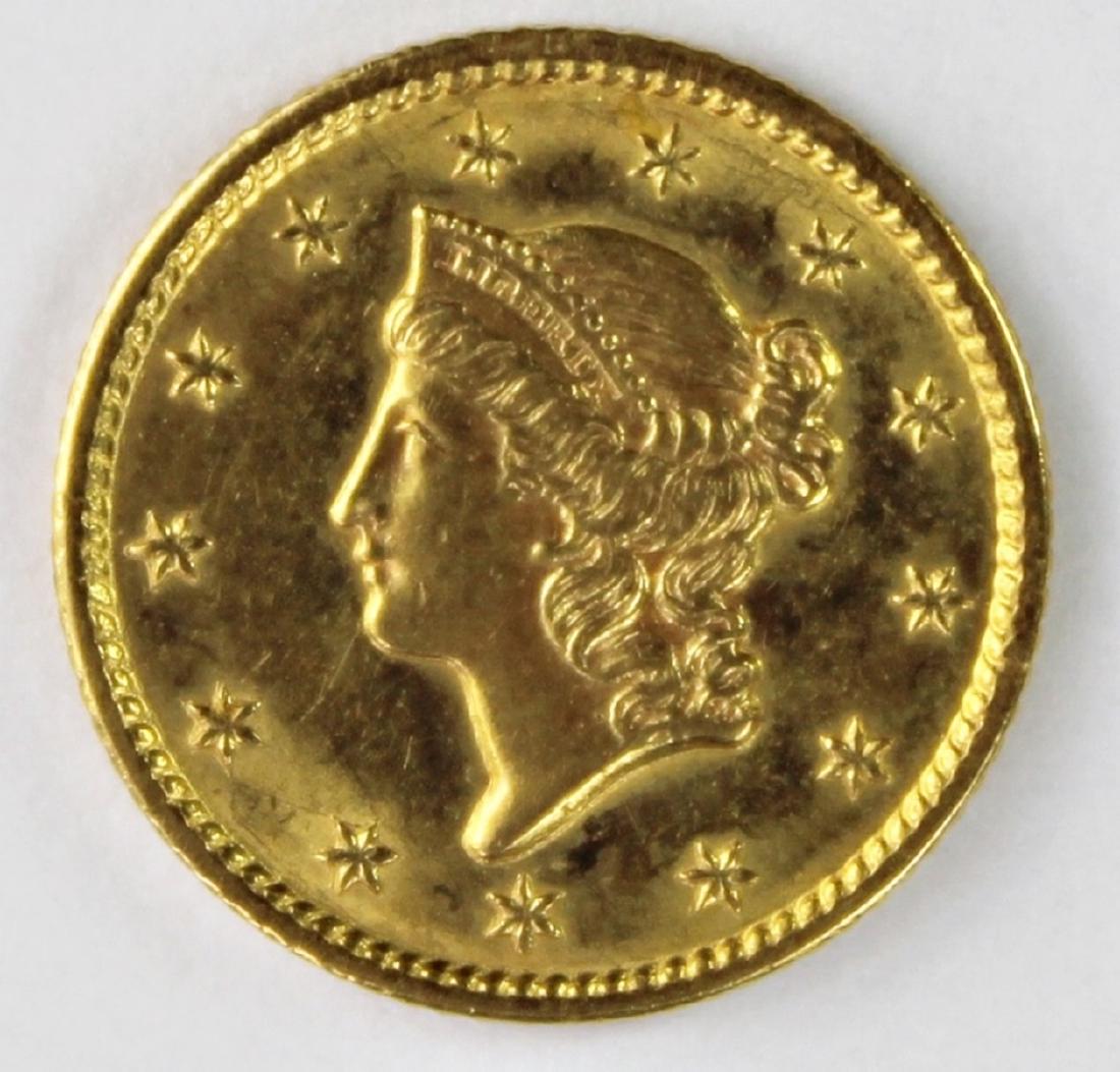 1849 GOLD DOLLAR (1 of 2)