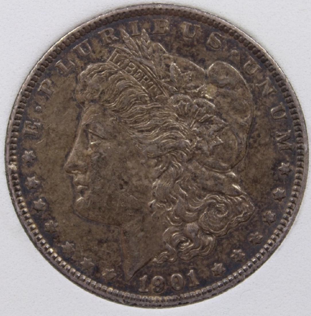 1901 MORGAN SILVER DOLLAR (1 of 4)