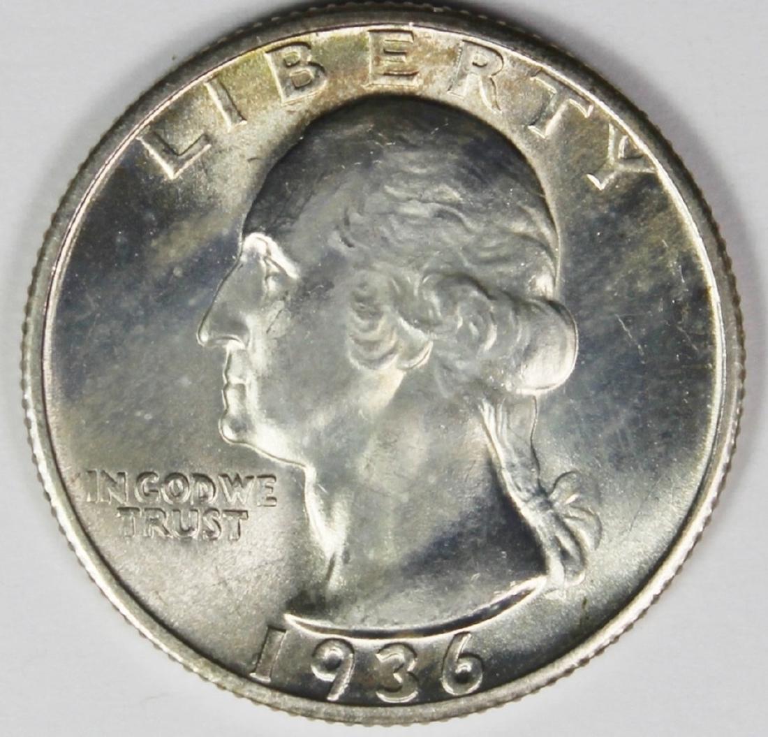 1936-S WASHINGTON QUARTER (1 of 4)