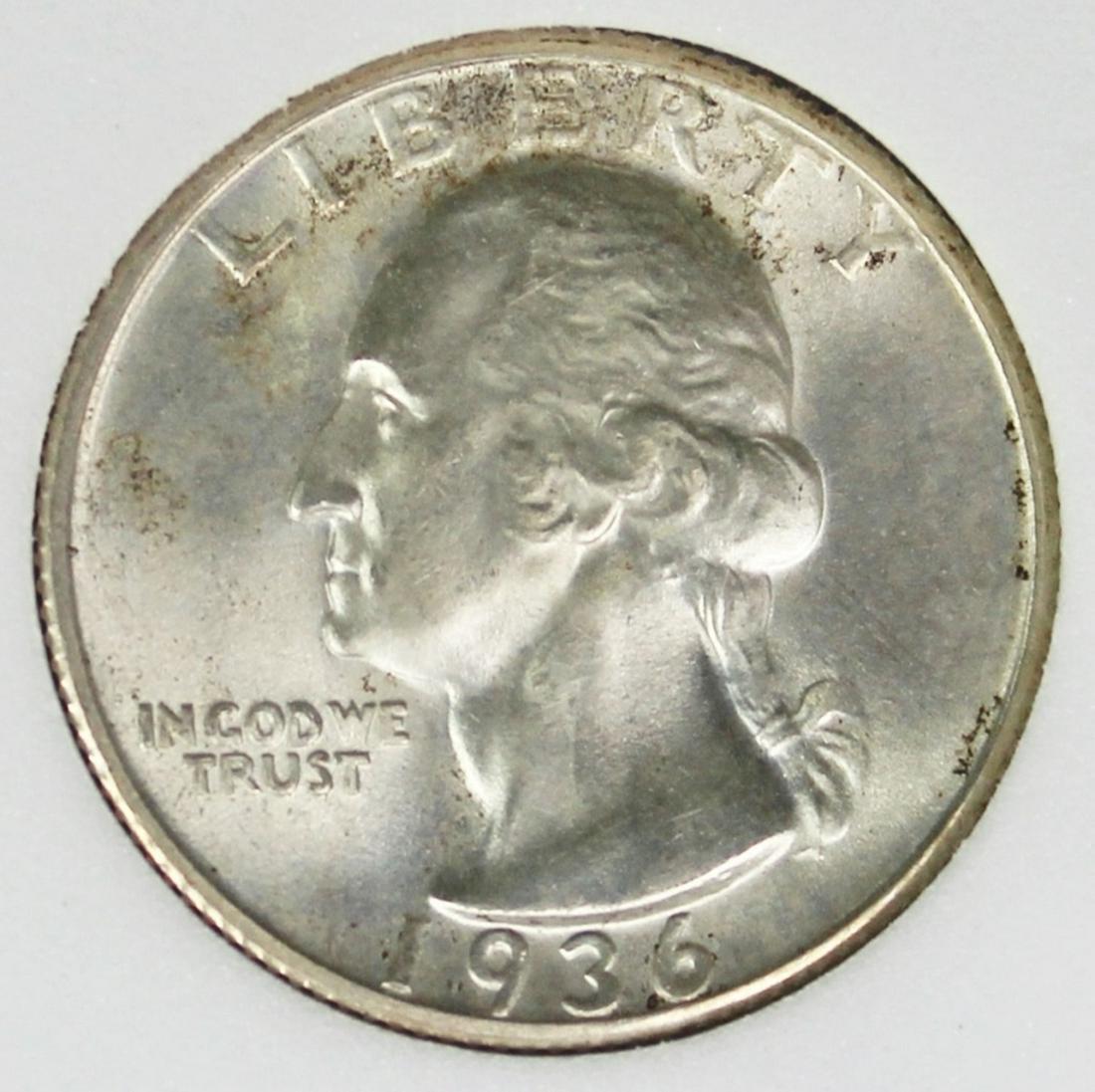 1936-S WASHINGTON QUARTER (1 of 4)