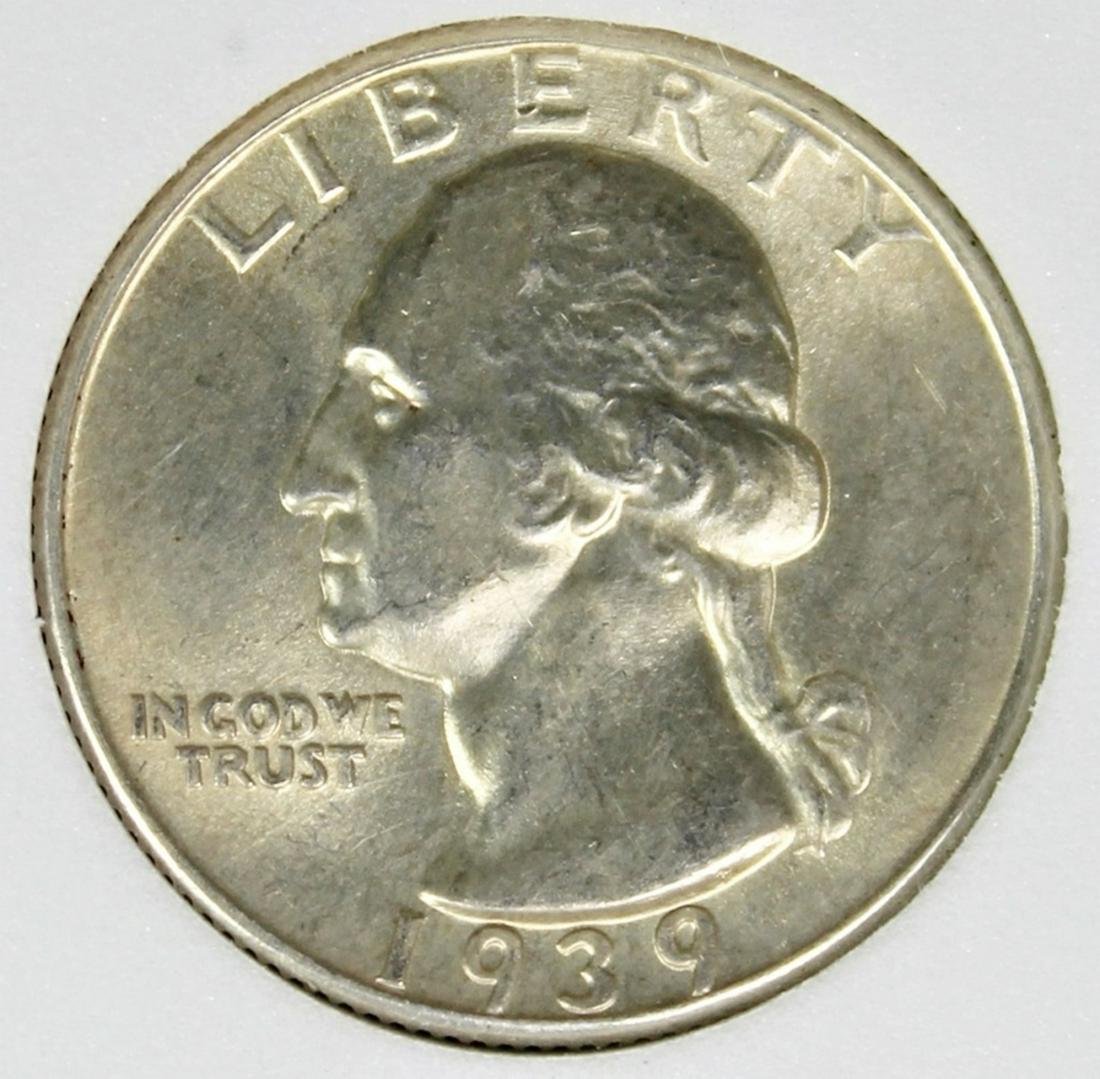 1939 WASHINGTON QUARTER (1 of 4)