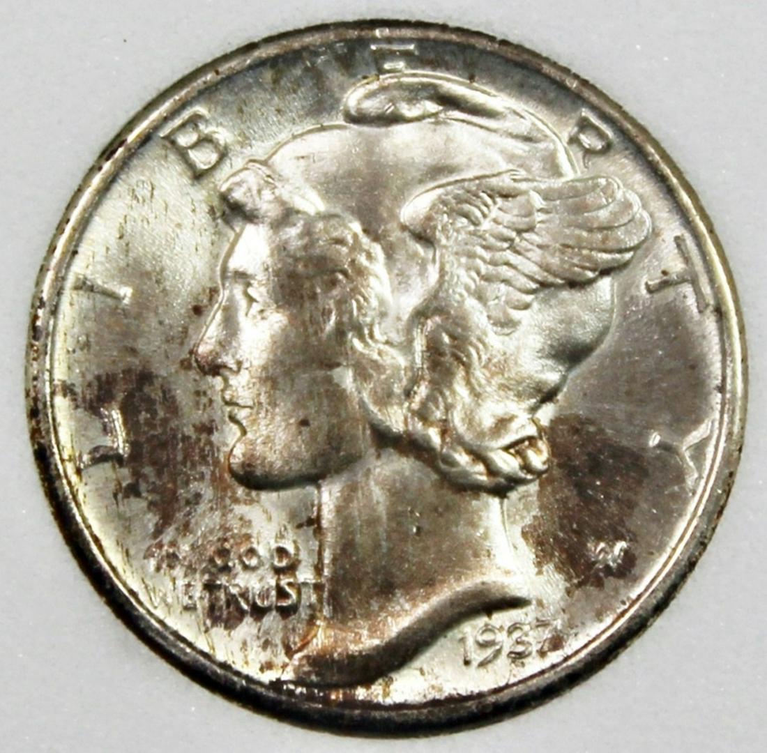 1937 MERCURY DIME (1 of 4)