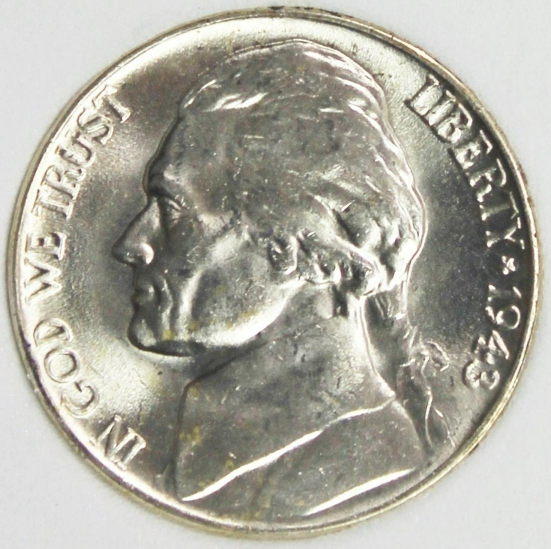 1943-P SILVER NICKEL (1 of 4)