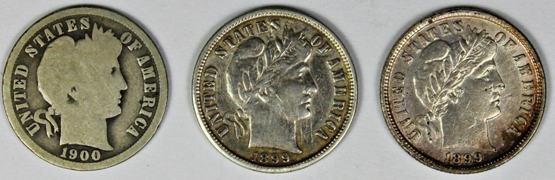 BARBER DIME LOT: (1 of 2)