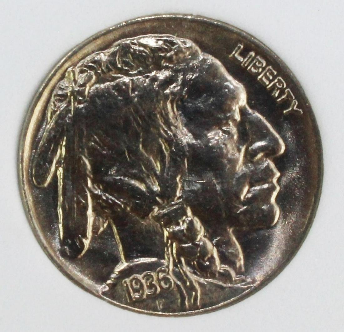 1936 BUFFALO NICKEL NGP SUPERB GEM BU (1 of 4)
