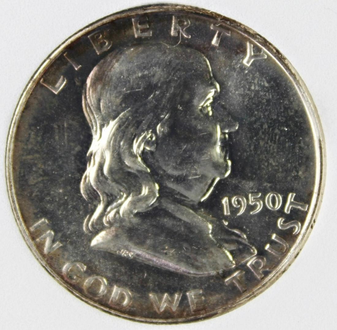 1950 FRANKLIN HALF DOLLAR (1 of 4)