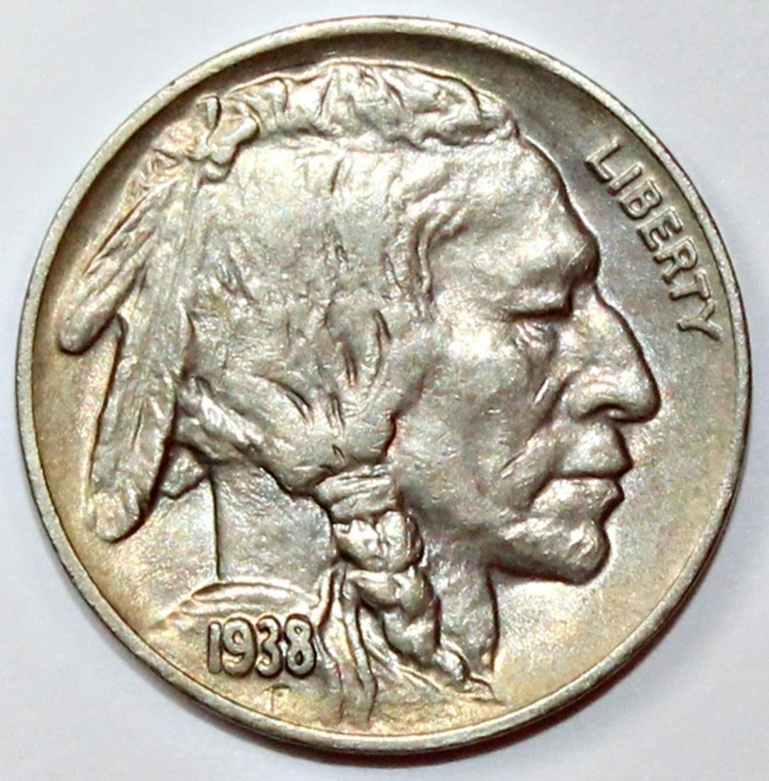 1938-D BUFFALO NICKEL (1 of 2)