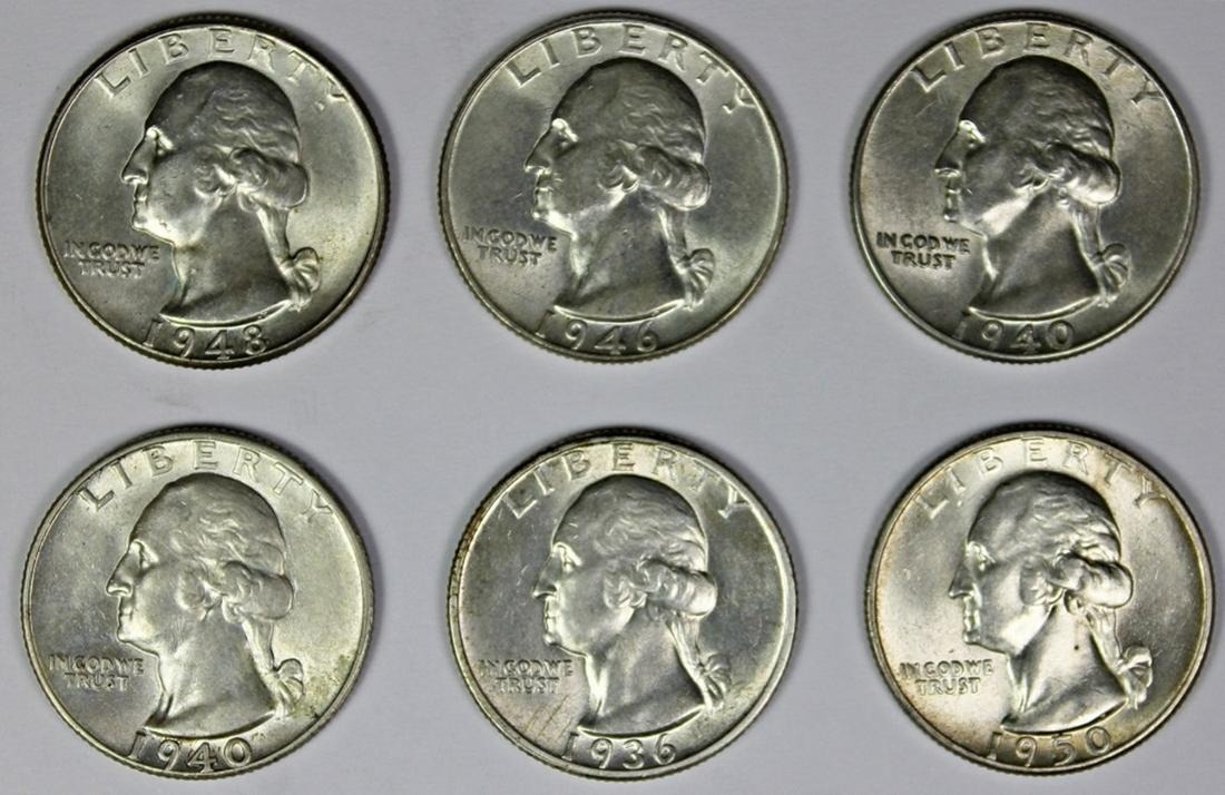 WASHINGTON QUARTER LOT: (1 of 2)