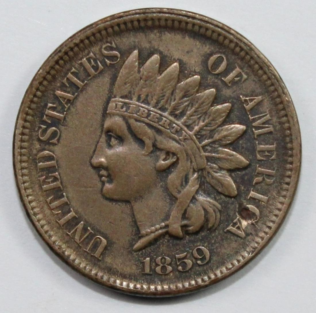 1859 INDIAN CENT (1 of 2)