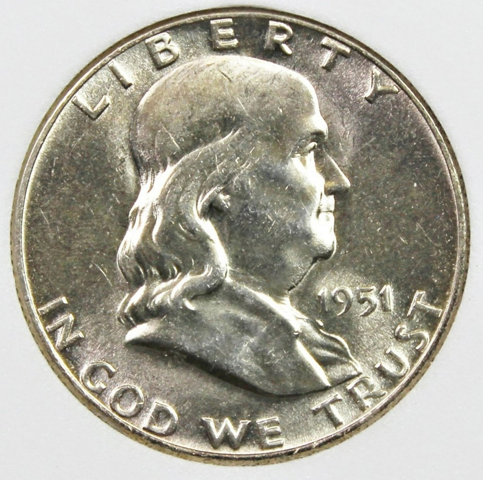 1951 FRANKLIN HALF DOLLAR (1 of 4)