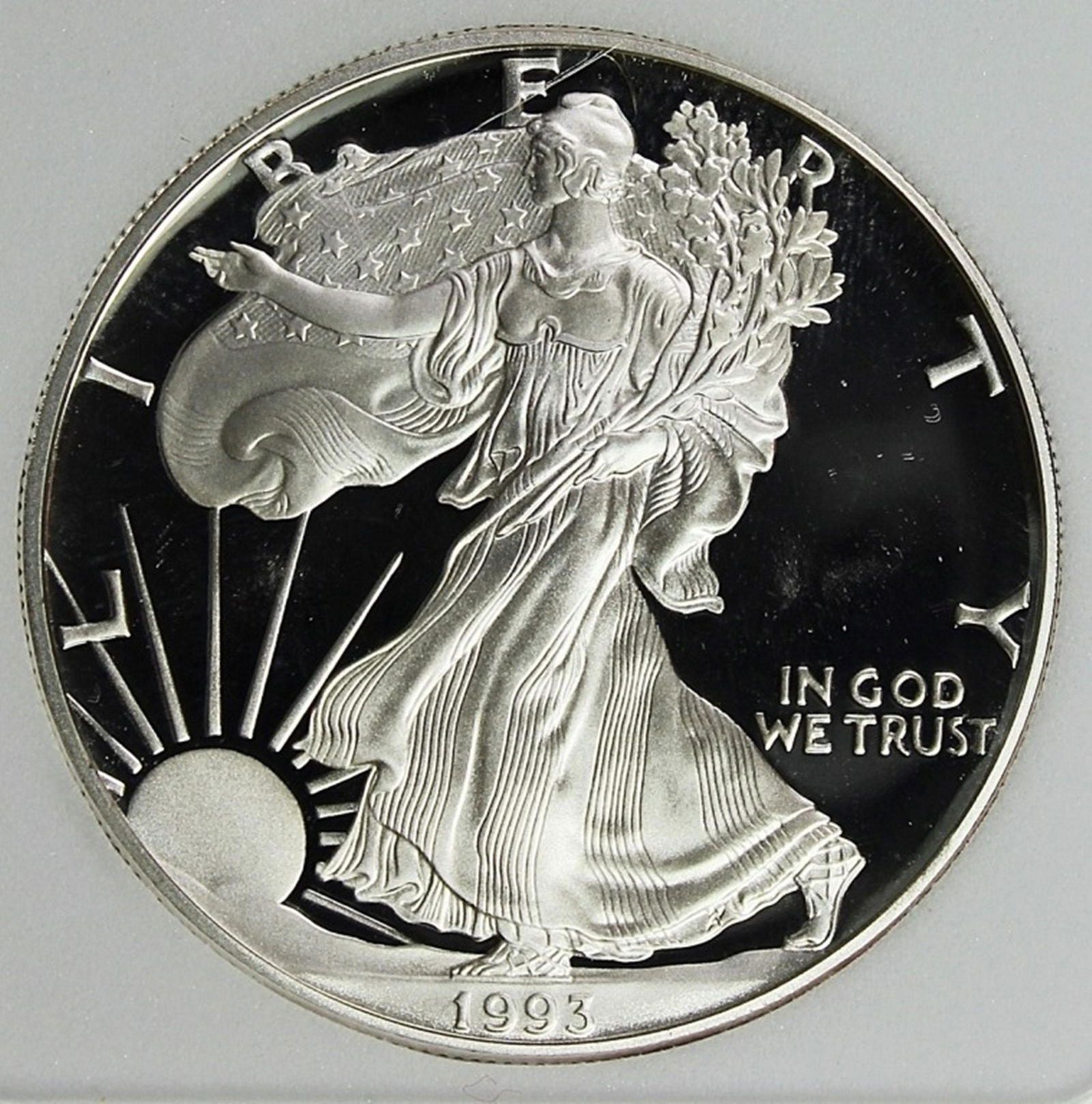 1993 AMERICAN SILVER EAGLE (1 of 3)