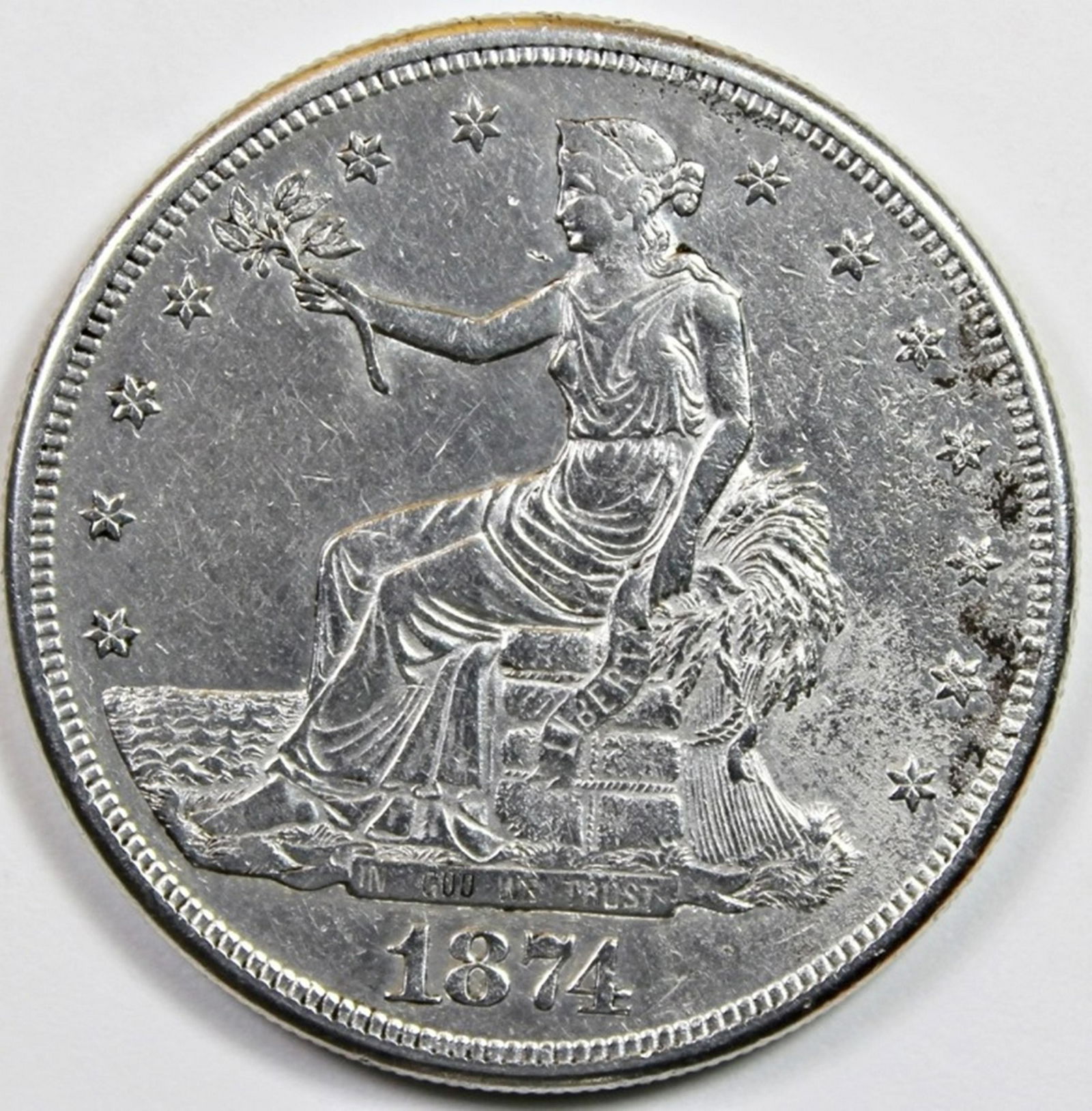 1874-S TRADE DOLLAR (1 of 2)