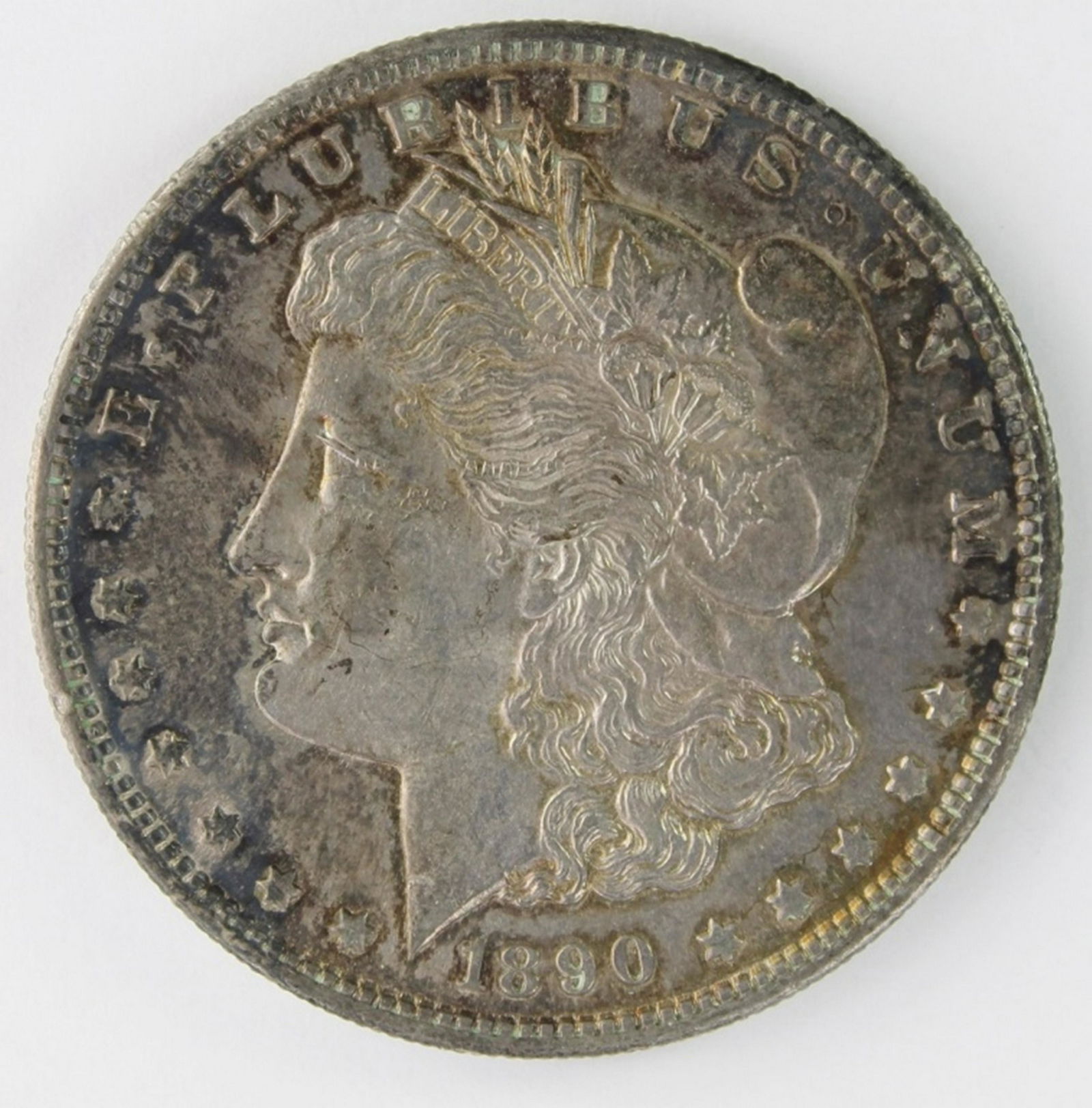 1890-S MORGAN SILVER DOLLAR (1 of 4)