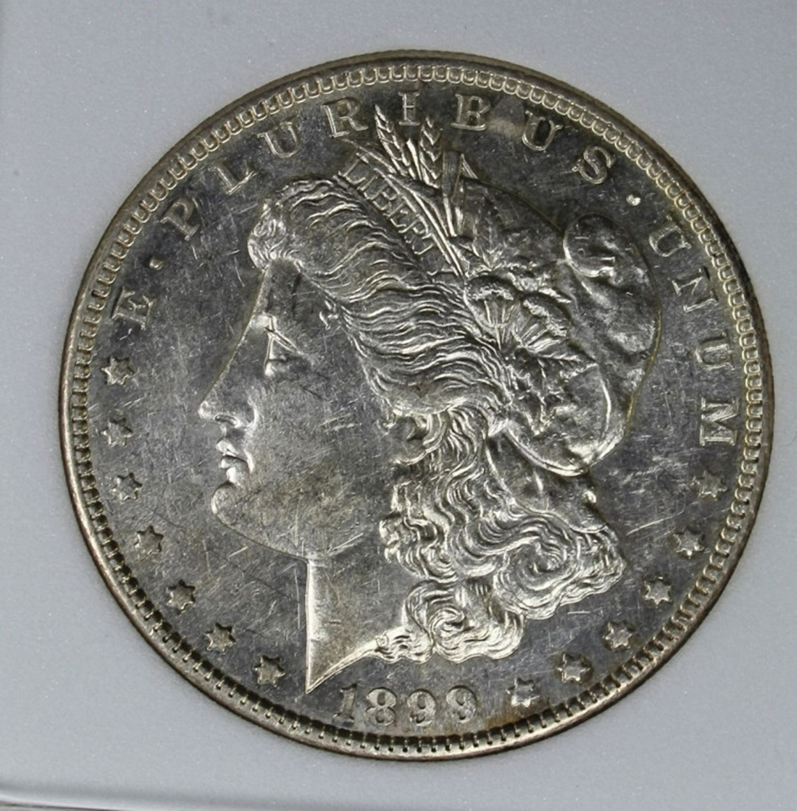 1899-S MORGAN SILVER DOLLAR (1 of 4)