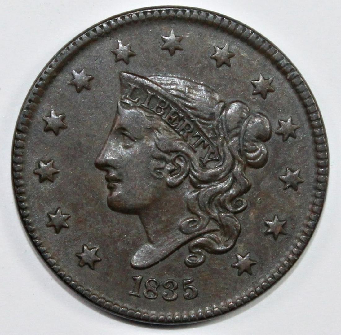 1835 LARGE CENT (1 of 2)