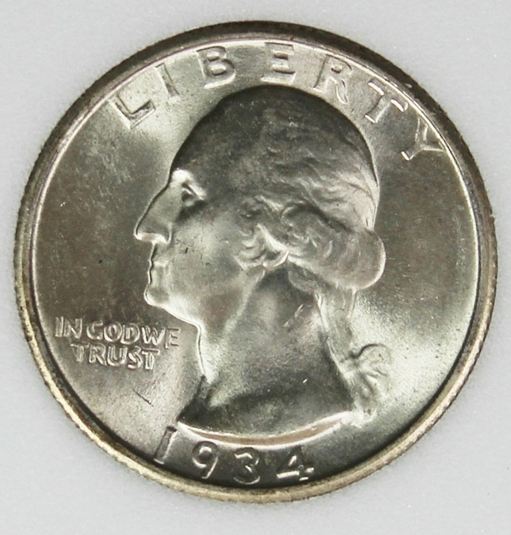 1934 WASHINGTON QUARTER (1 of 4)