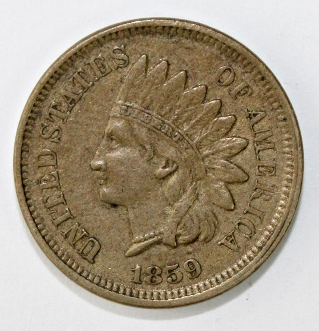 1859 INDIAN CENT (1 of 2)