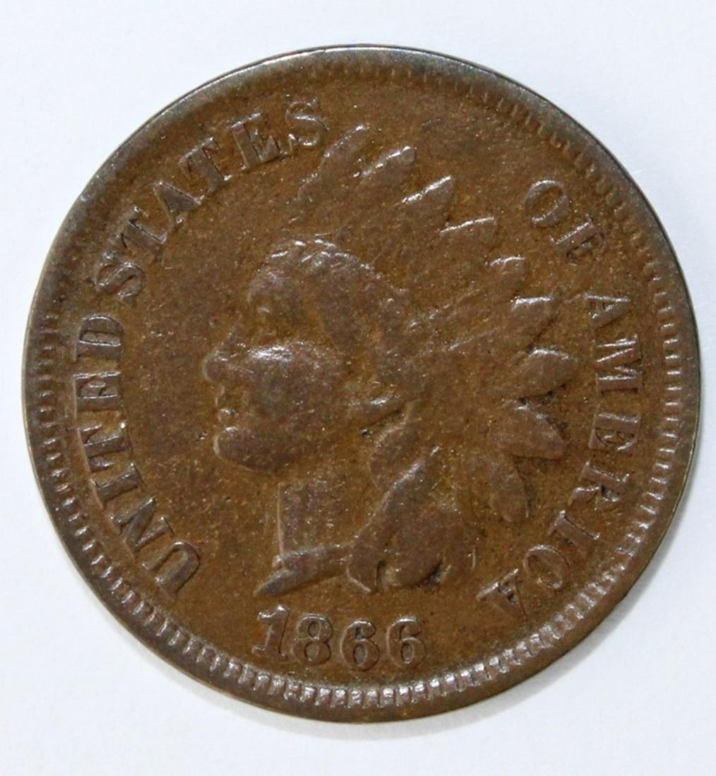 1866 INDIAN CENT (1 of 2)